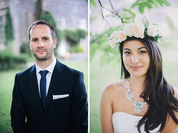 beautiful bride and groom