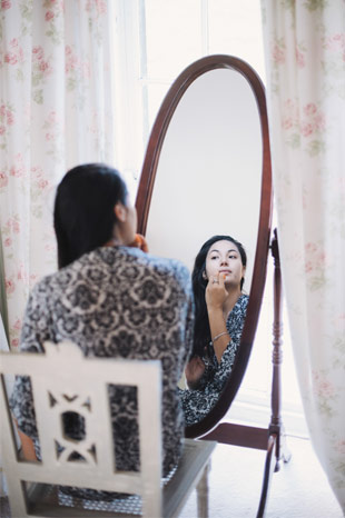 Bride Getting Ready