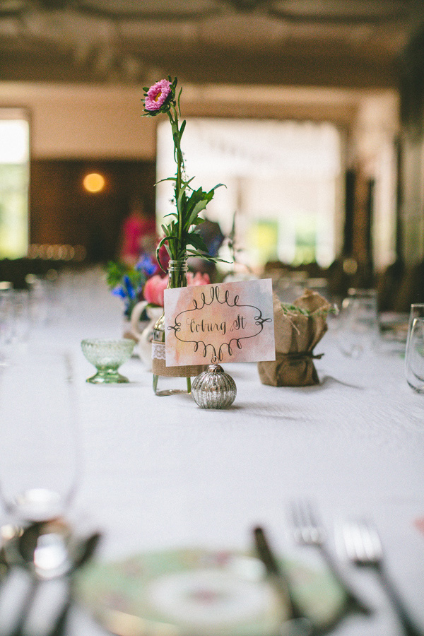 cute flower table decor