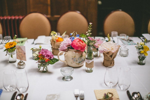 cute flower table decor