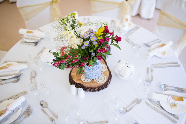 wildflower table decor