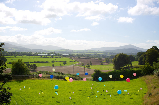 balloon wedding decor