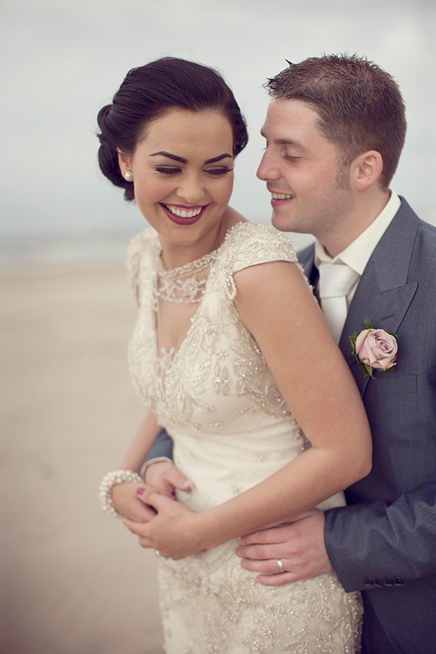 romantic bridal portrait