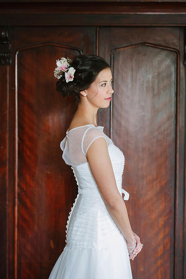 floral hair piece