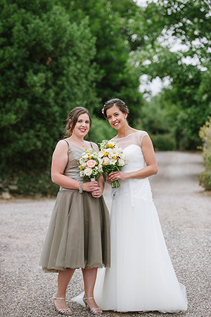 olive green bridesmaid dress