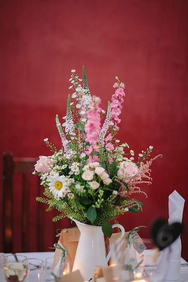 wild flower centre pieces