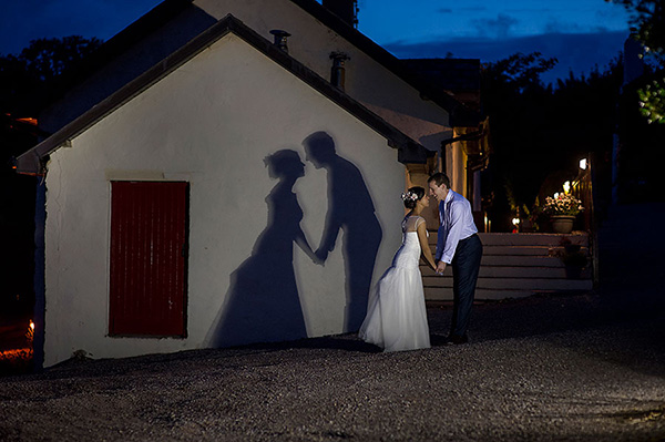 bride and groom portrait