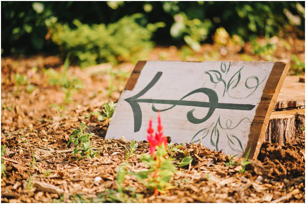 wedding sign