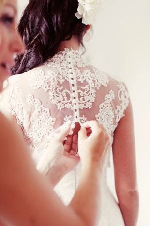 lace wedding dress