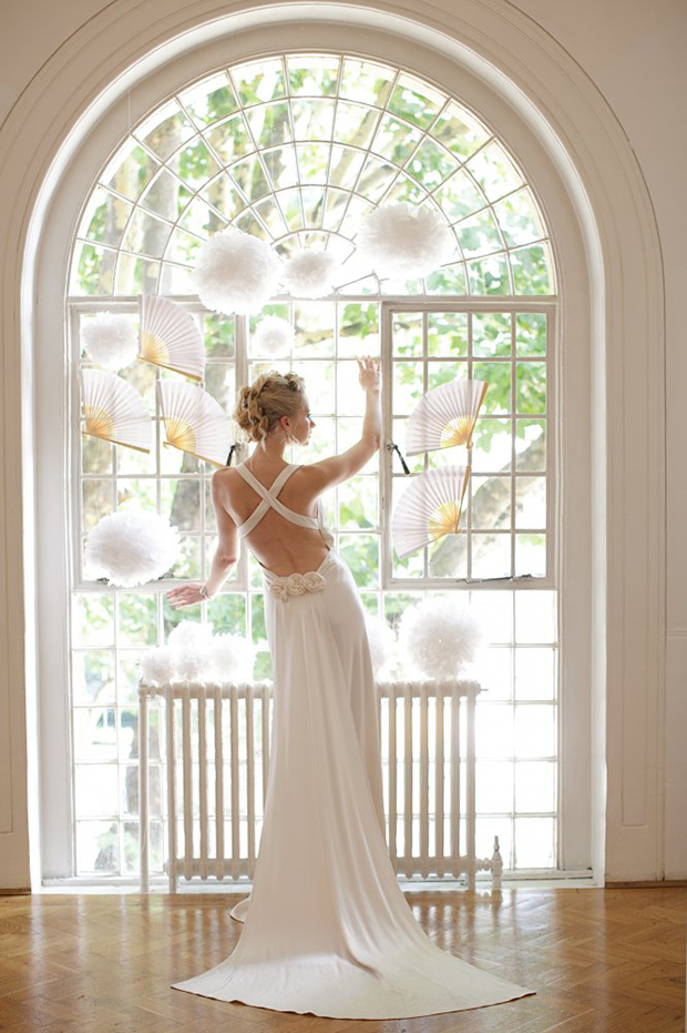 Caroline Atelier backless wedding dress