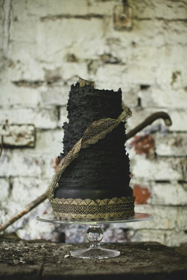 Victoria Made dark wedding cake