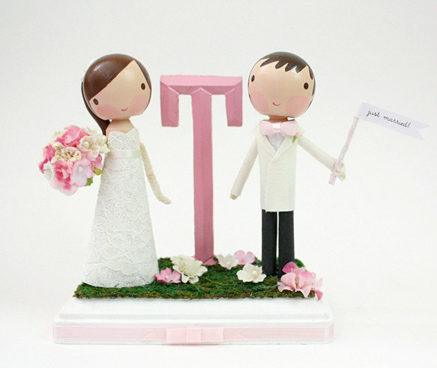 Lollipop Workshop wedding cake topper