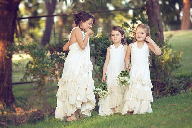 I love gorgeous flower girl dresses