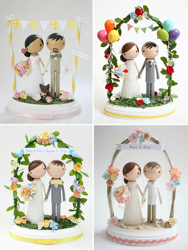 lollipop workshop wedding cake toppers