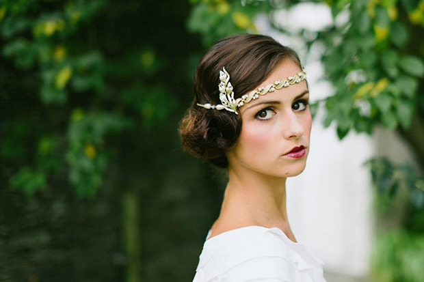 Emma McManus 'Gatsby' headband shot by Johnny Corcoran Photography