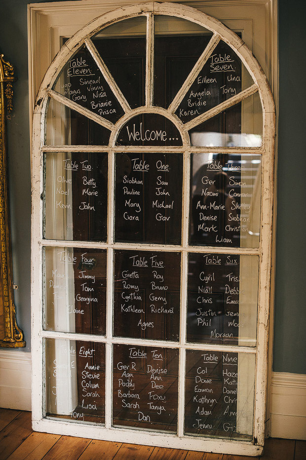 Window table plan