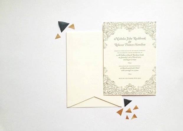 Abigail Warner wedding stationery