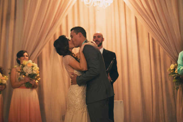 barn wedding ceremony