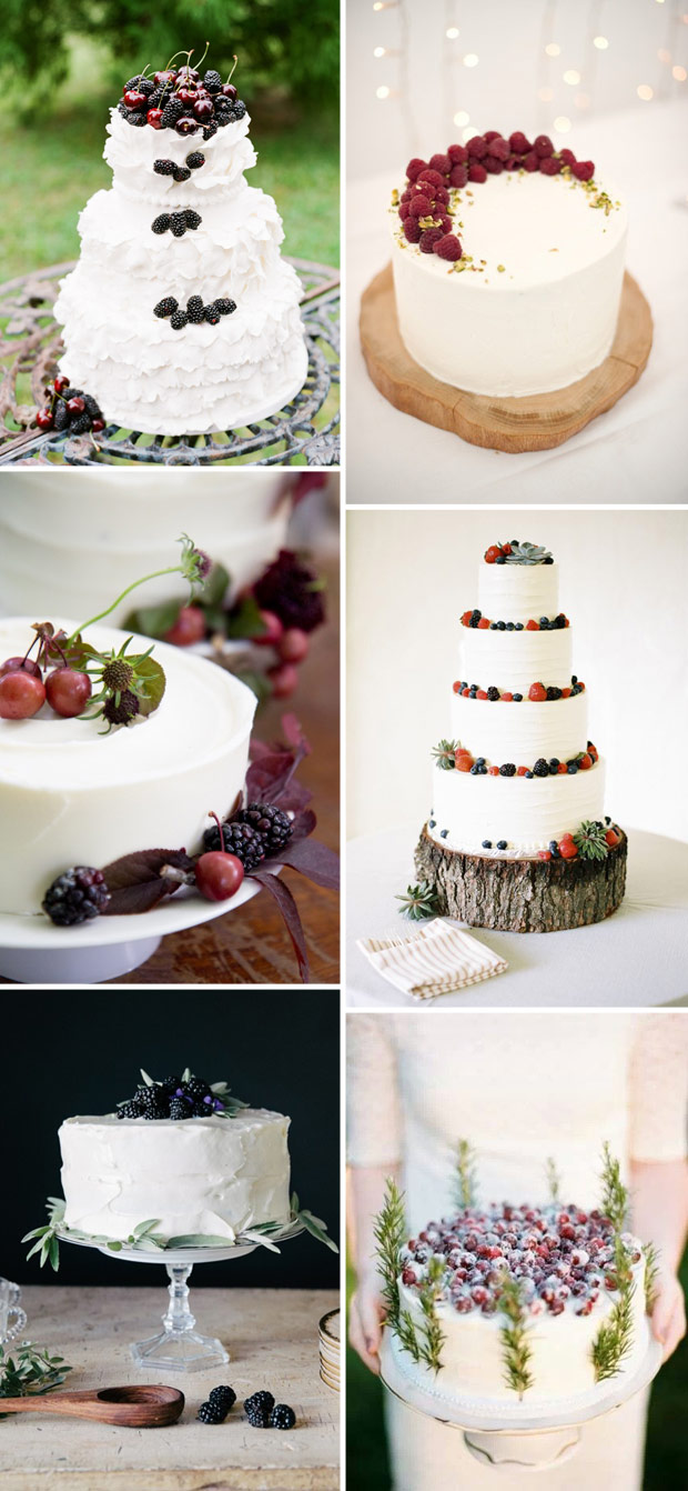 Berry Wedding Cakes