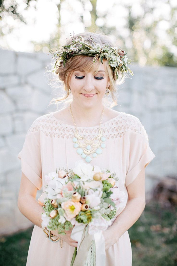 bridal hairstyles with fringes