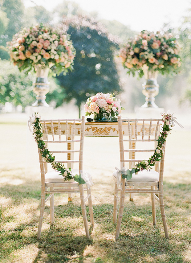 outdoor ceremony decor