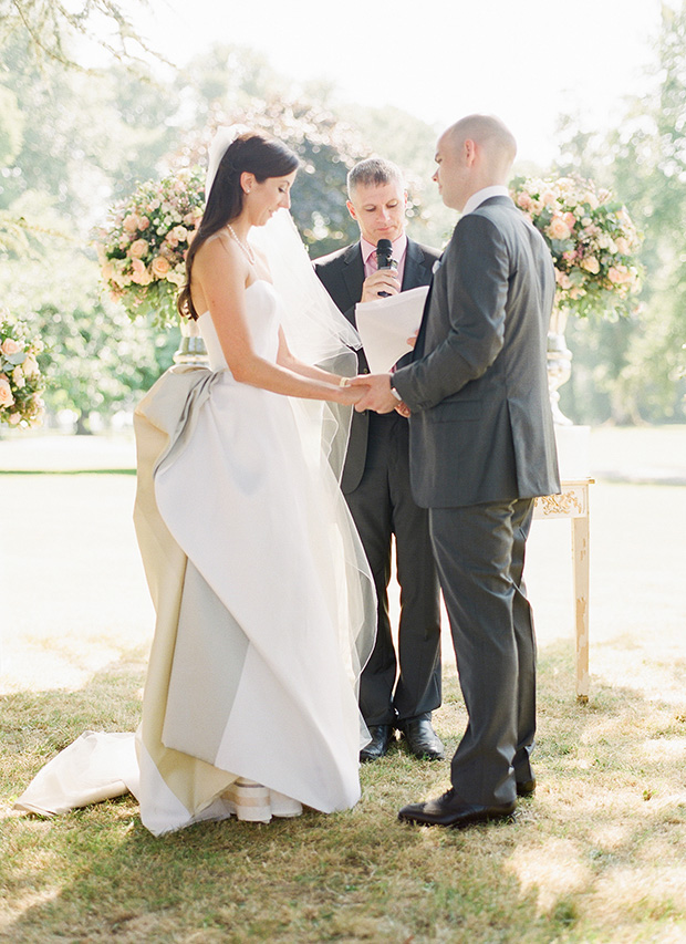 outdoor wedding ceremony