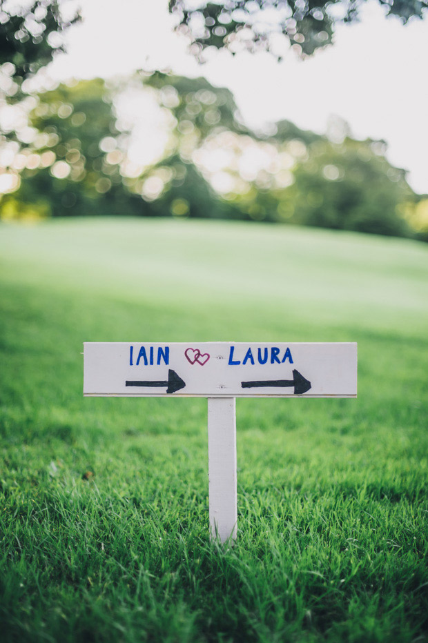 wedding sign