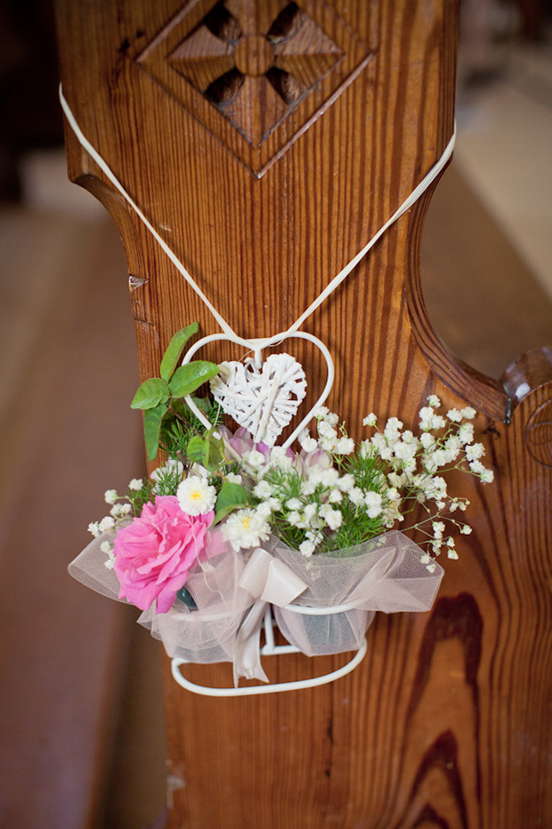 church pew decor