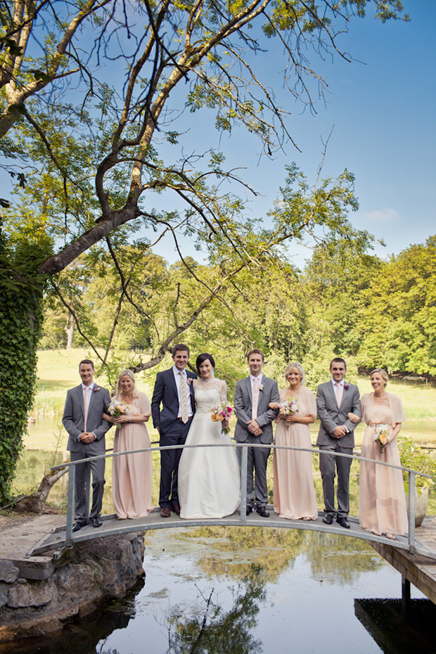 bridal party portrait