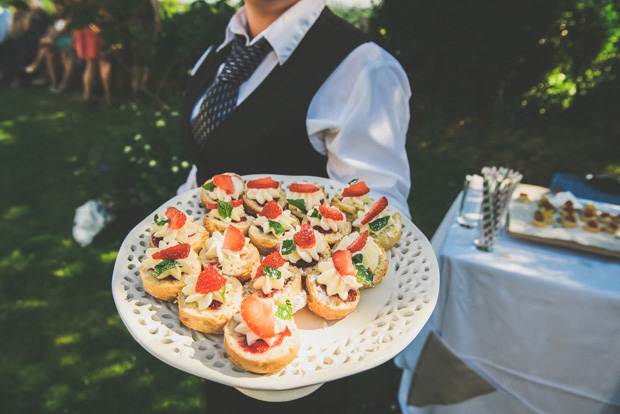 wedding canapes