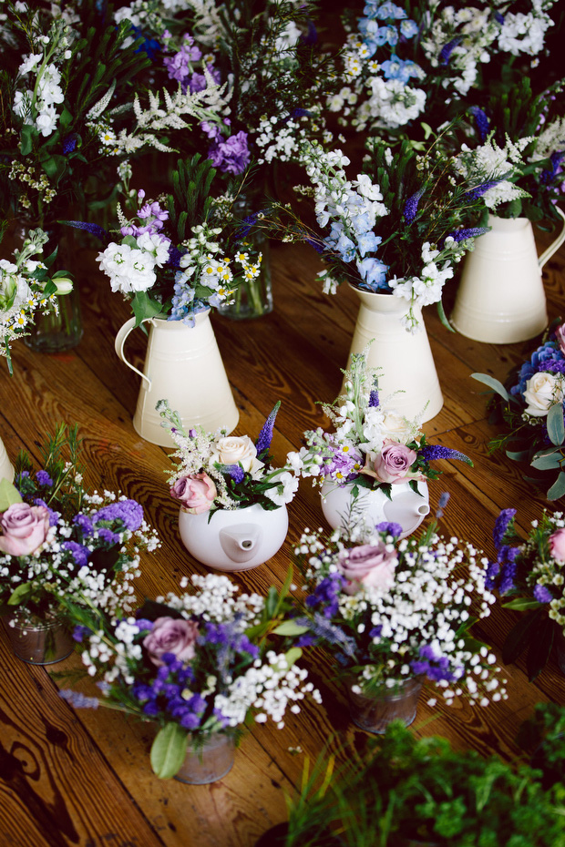 lilac,purple and pink flowers