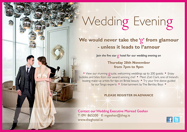 The G Wedding Showcase 28th November