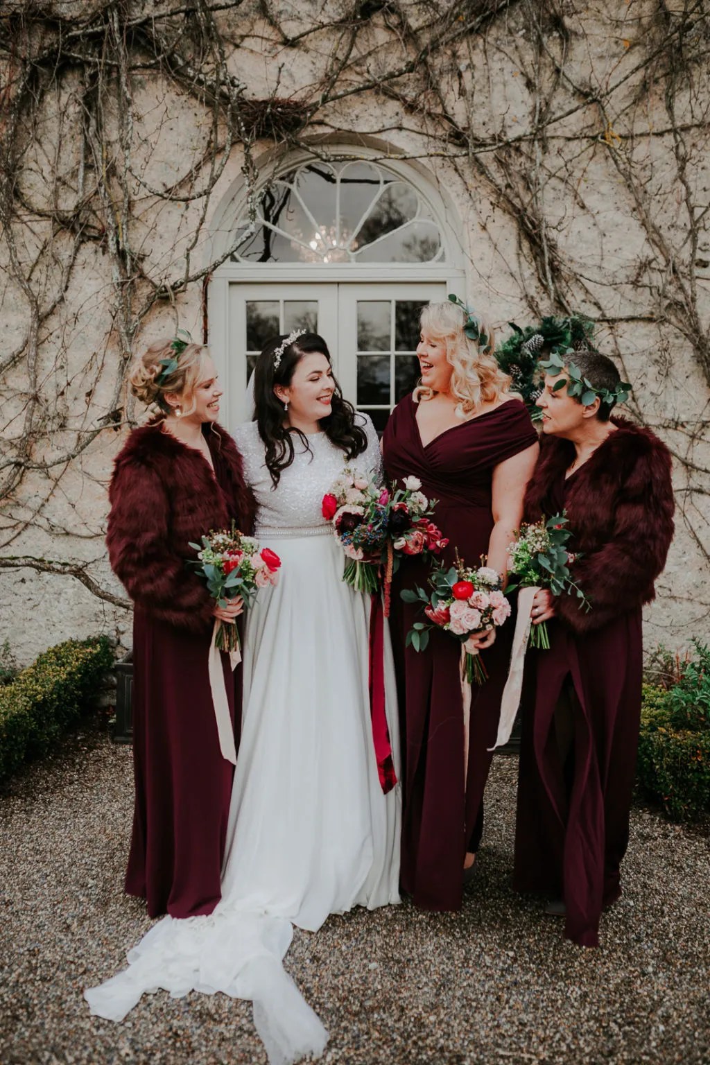 cosy bridesmaids coverups