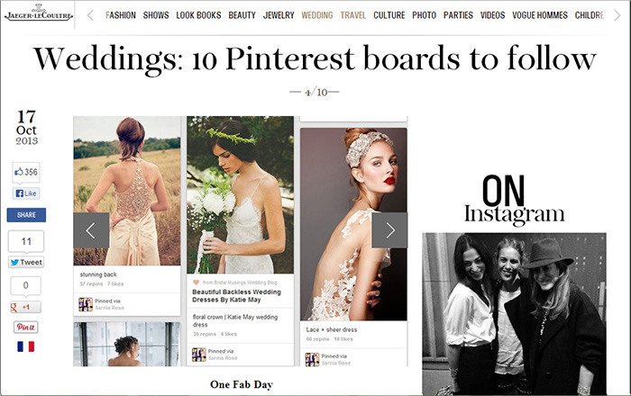 pinterest press page