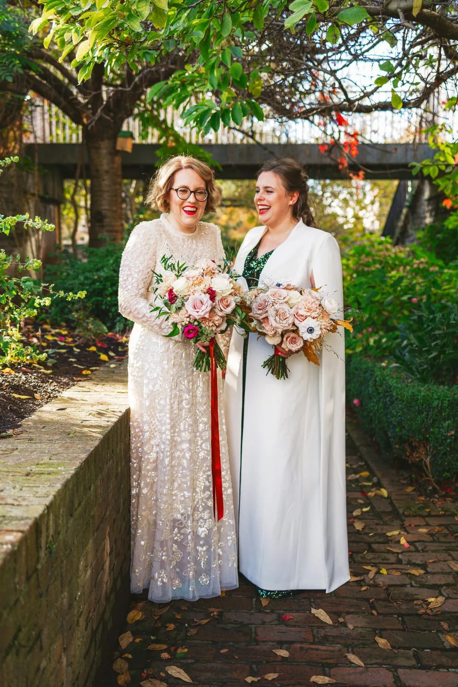 bride in cape