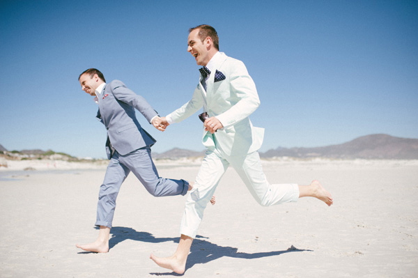 Thomas and Dag's beach wedding