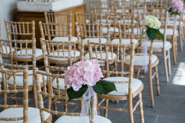 Wedding chair decor