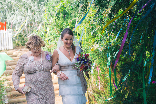 Bride and her mum