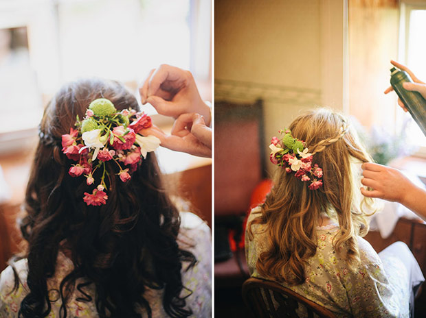 boho bridal hair