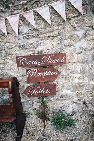 wedding signage