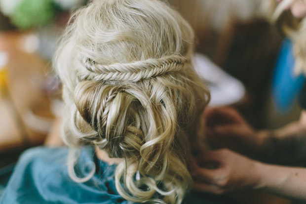 fishtale braid bridal hair