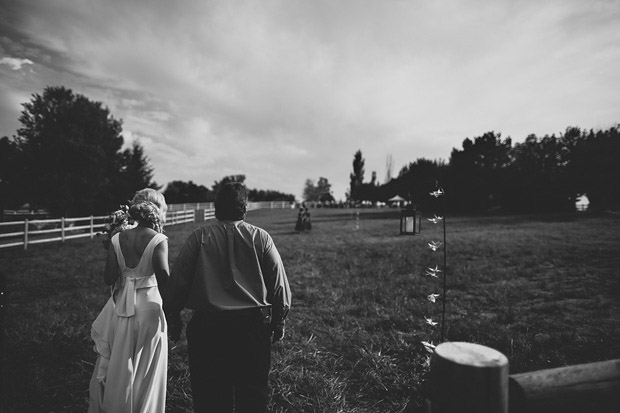 outdoor wedding ceremony