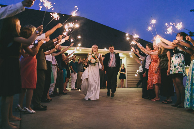 sparkler wedding send off