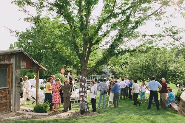 backyard wedding