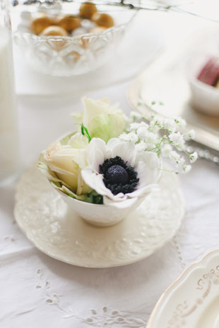 anemone wedding florals