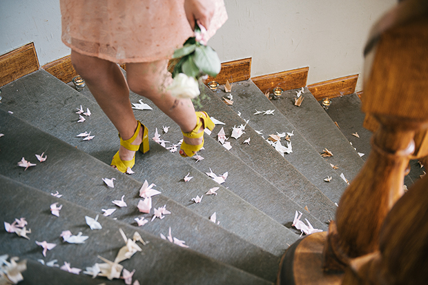 origami wedding decor