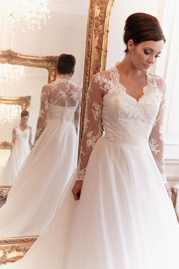 Claire Mischevani bridal collection 2016 // onefabday.com