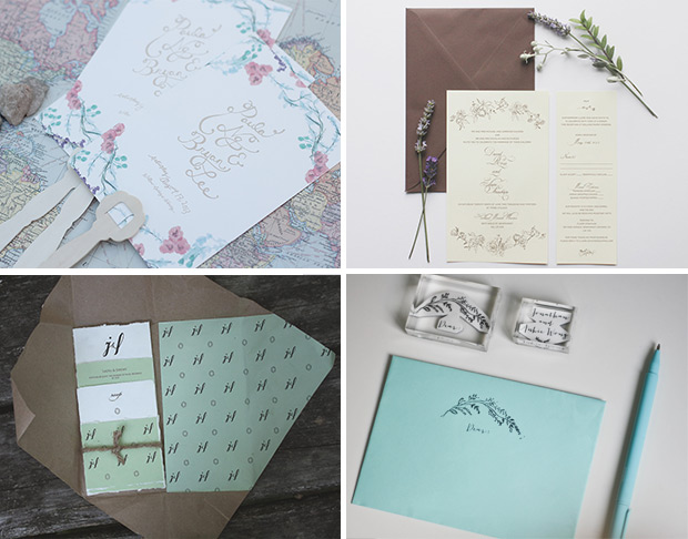 Belinda Love Lee wedding stationery