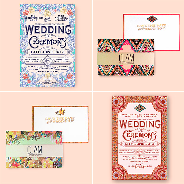 CL.AM Wedding Stationery