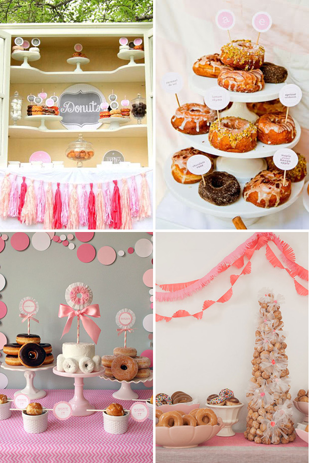 Donut dessert table